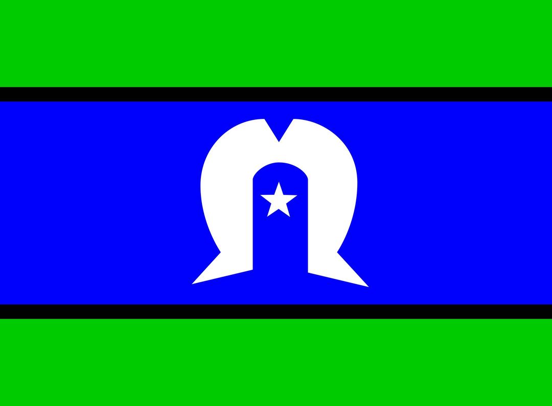 Flag of the Torres Strait Islanders png transparent
