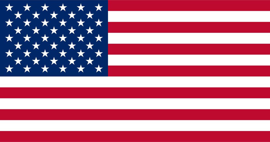 Flag of the United States png transparent
