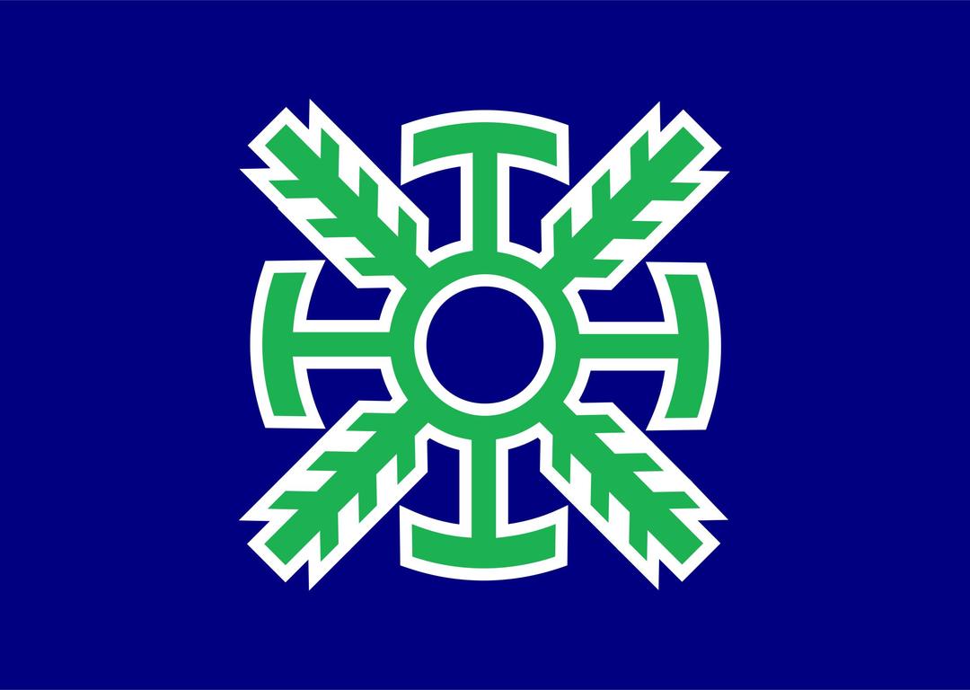 Flag of Todohokke, Hokkaido png transparent