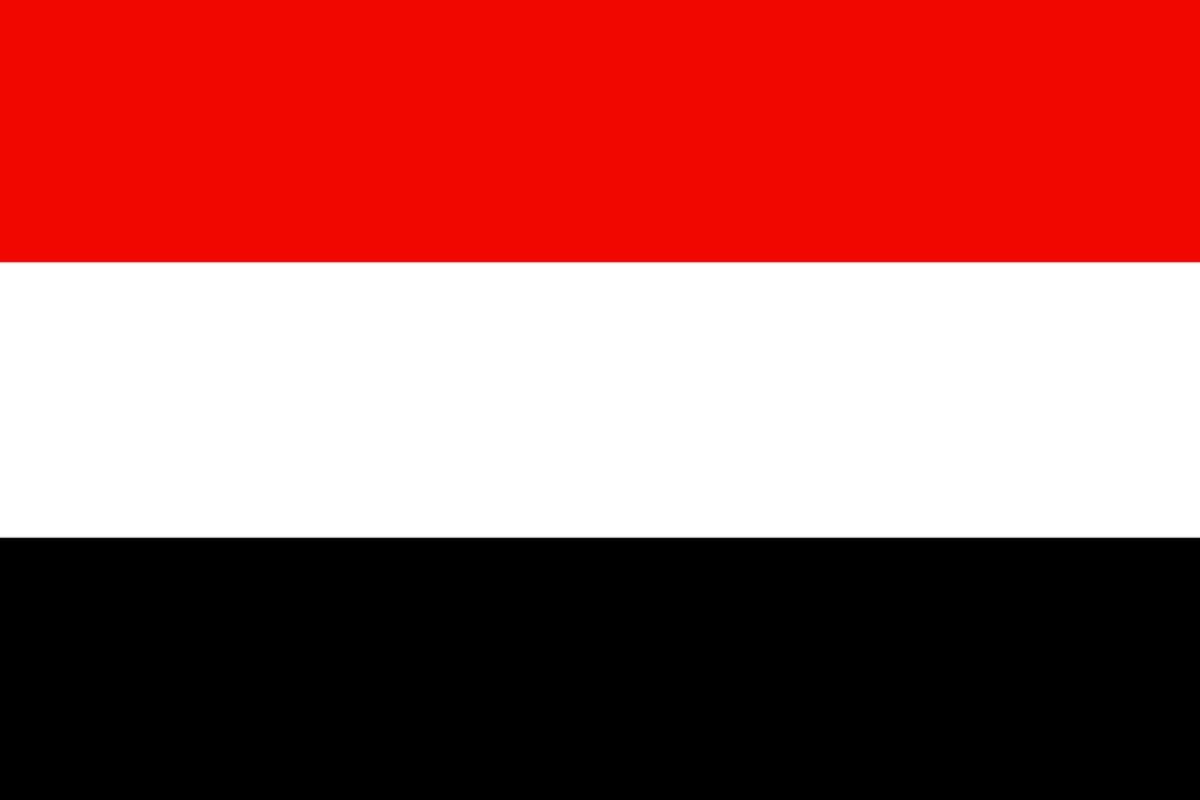 Flag of Yemen png transparent
