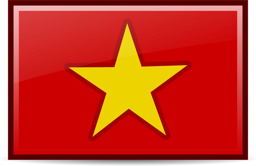 flag vietnam png transparent