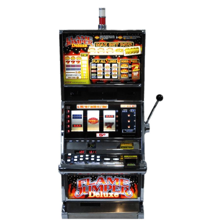 Flame Jumper Slot Machine png transparent