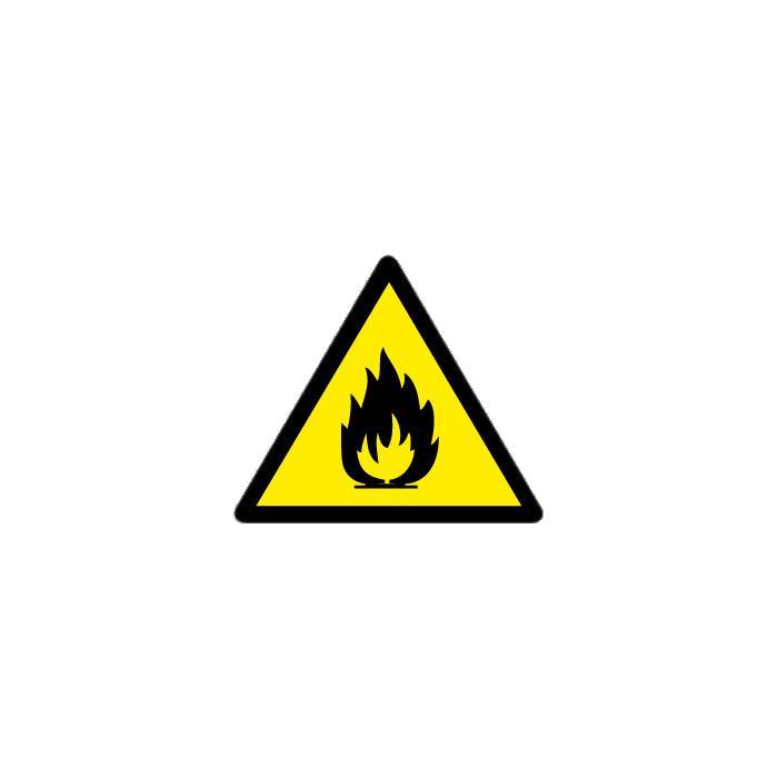 Flammable Material Safety Sign png transparent