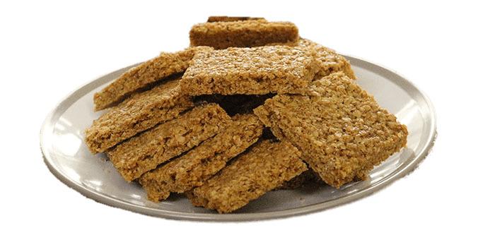 Flapjacks on A Plate png transparent