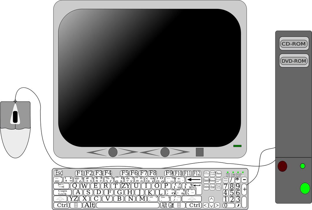 flat desktop png transparent