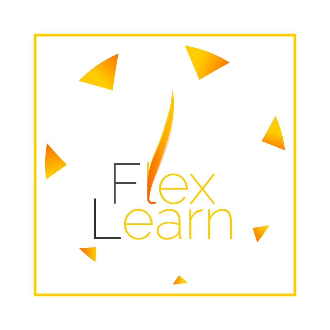 FLEX learning logo  png transparent