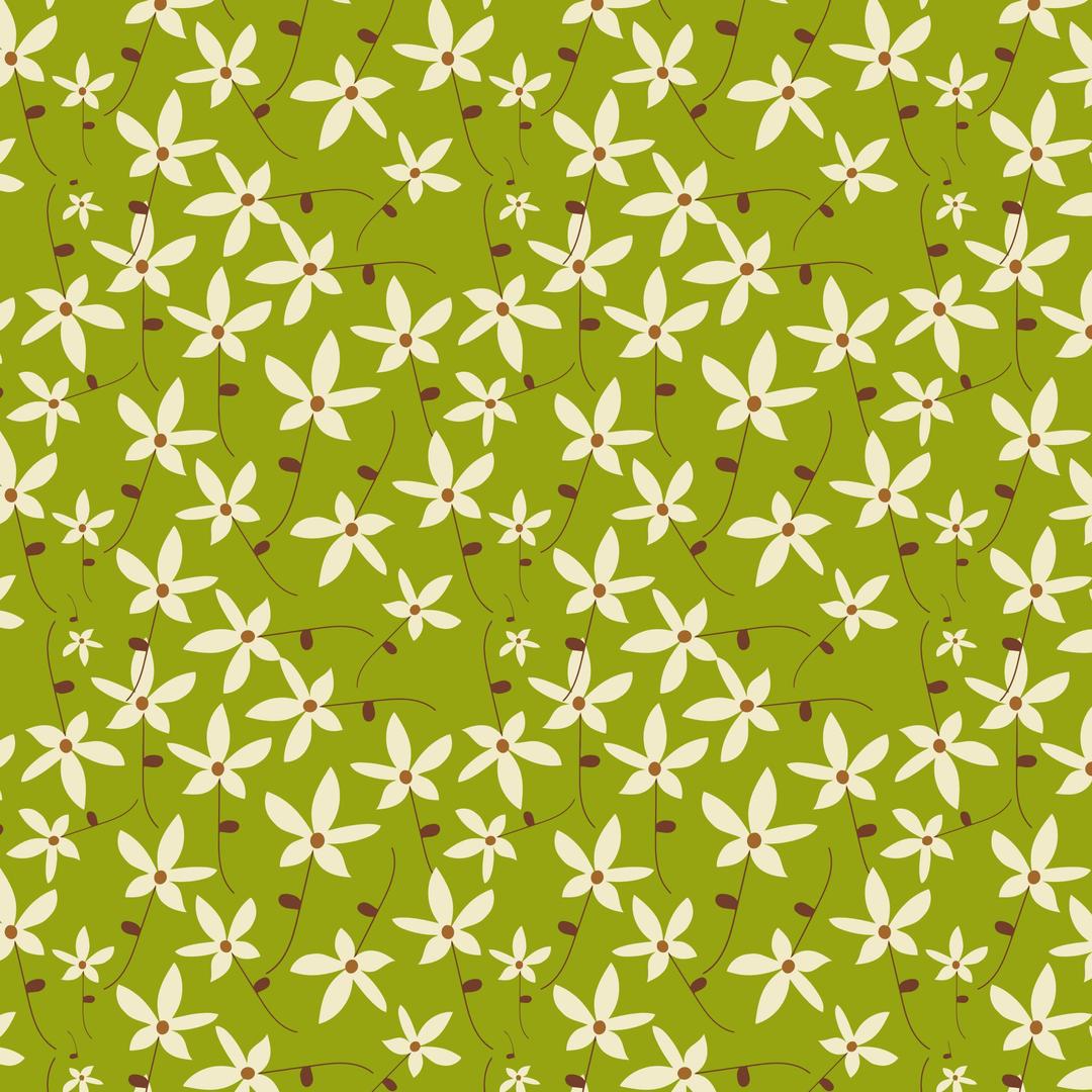 Floral Seamless Pattern Background png transparent