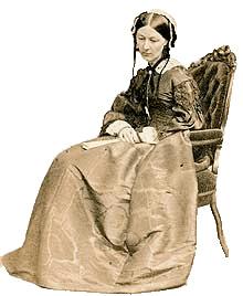 Florence Nightingale Sitting In A Chair png transparent