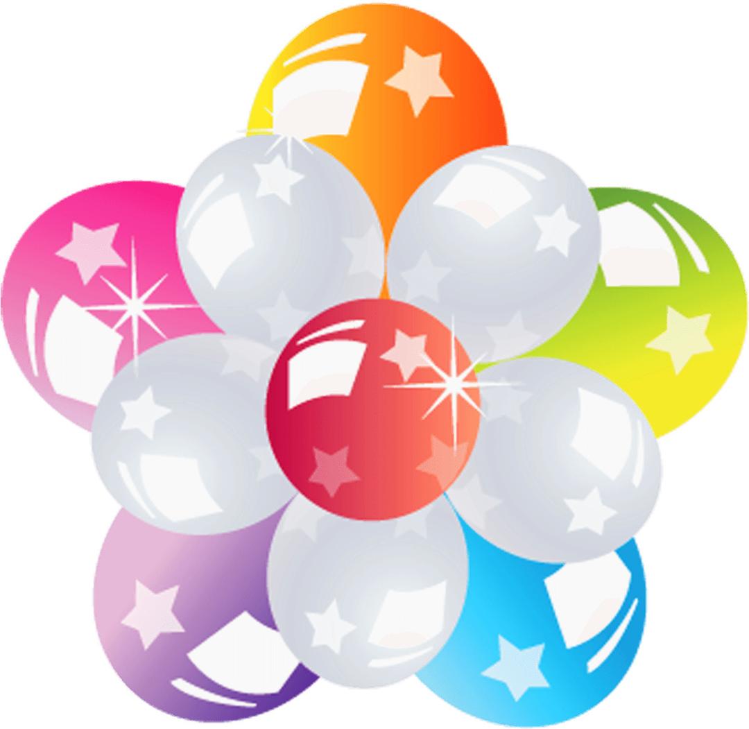 Flower Of Balloons png transparent