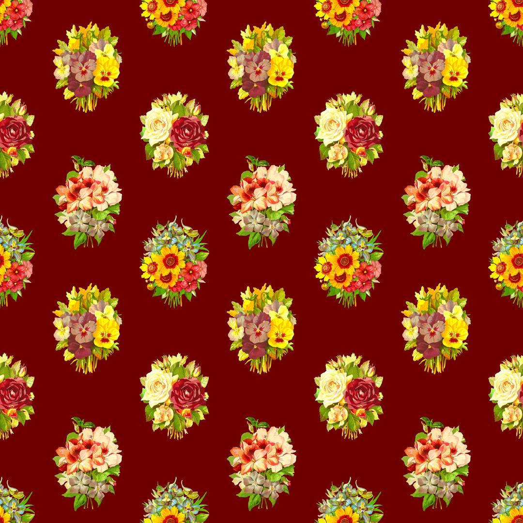 flower pattern 2 png transparent