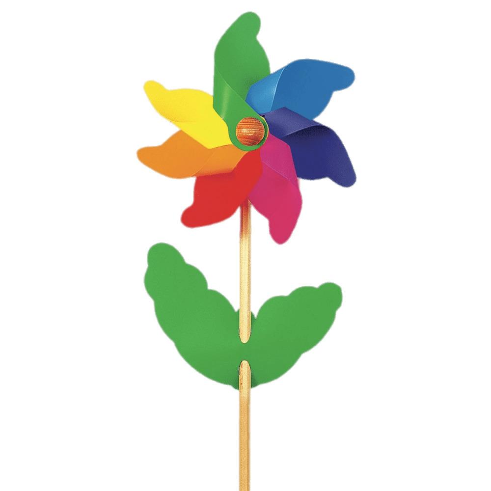 Flower Windmill Toy png transparent
