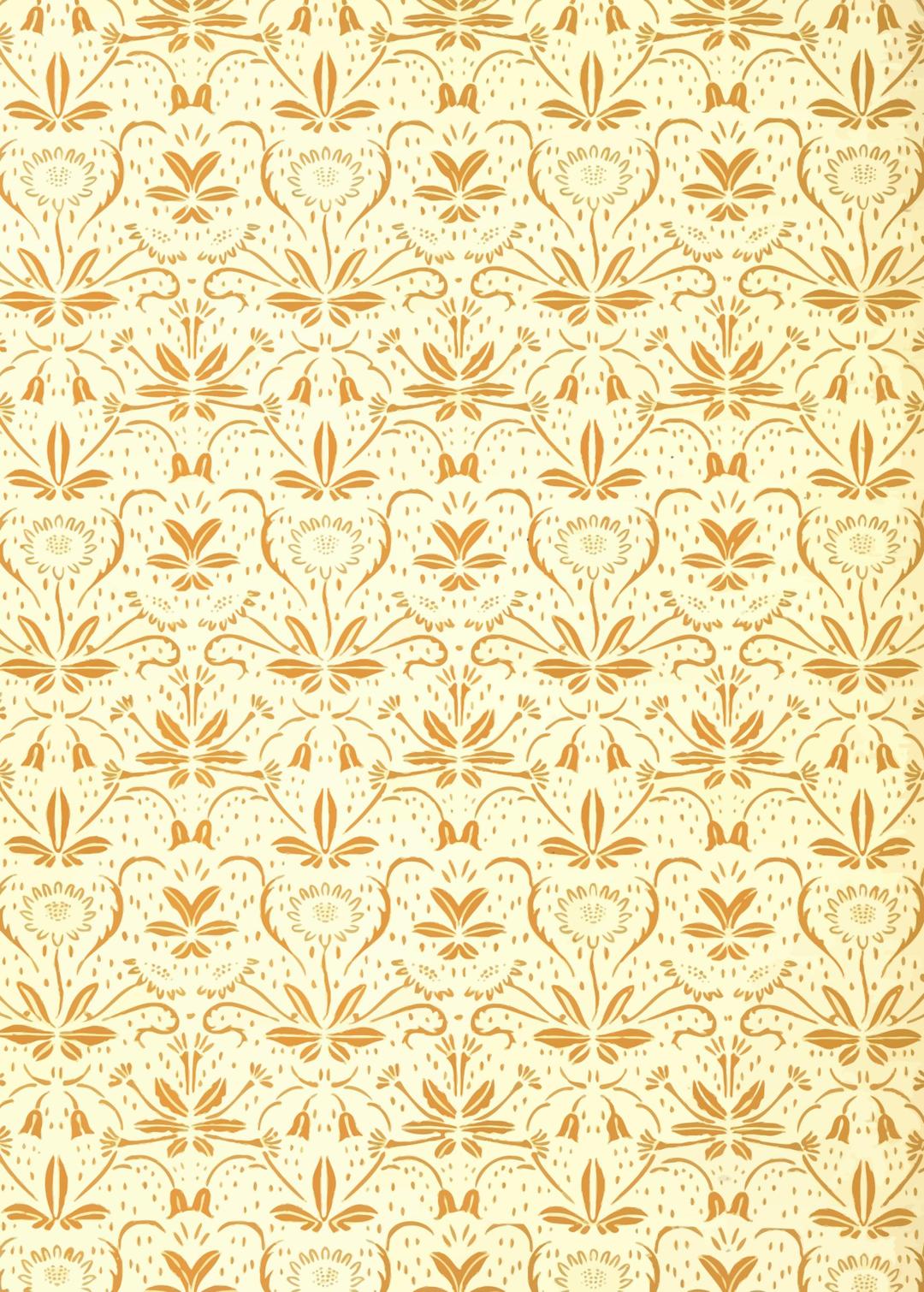 Flowery pattern png transparent