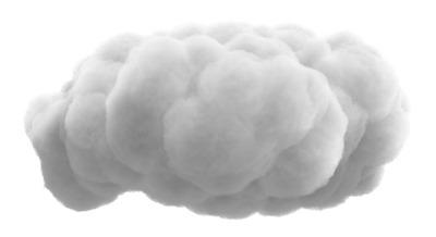 Fluffly Cloud png transparent
