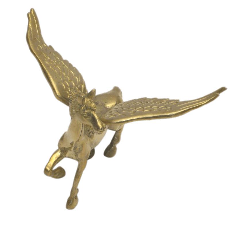 Flying Pegasus Statuette png transparent