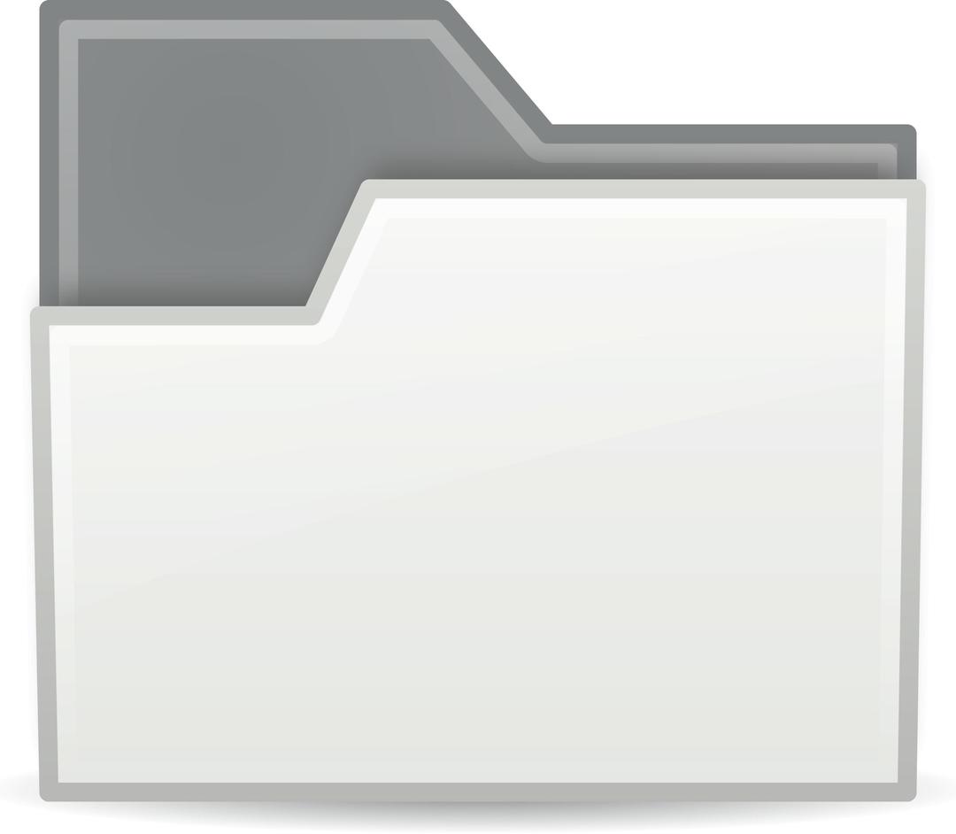 folder white semitransparent png transparent