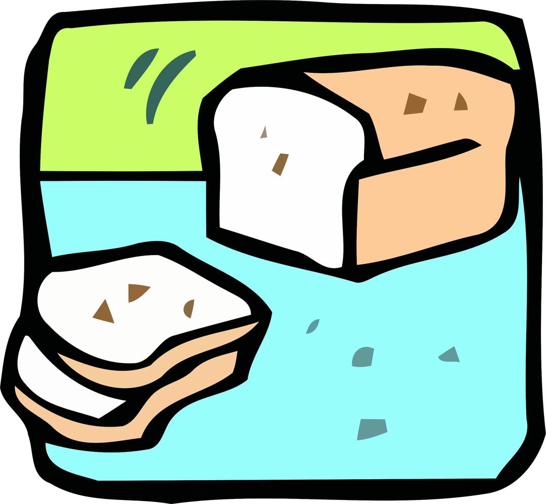 Food and drink icon - bread png transparent