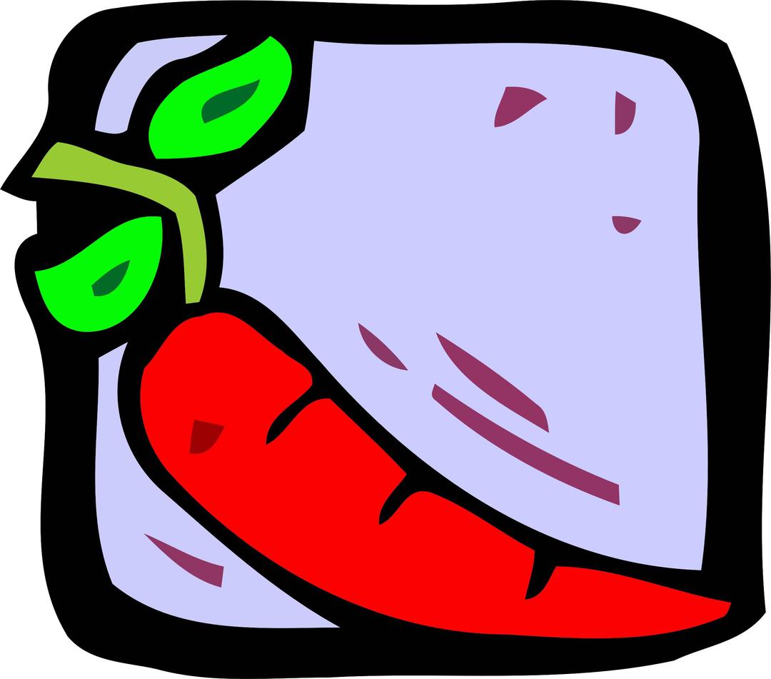 Food and drink icon - chilli png transparent
