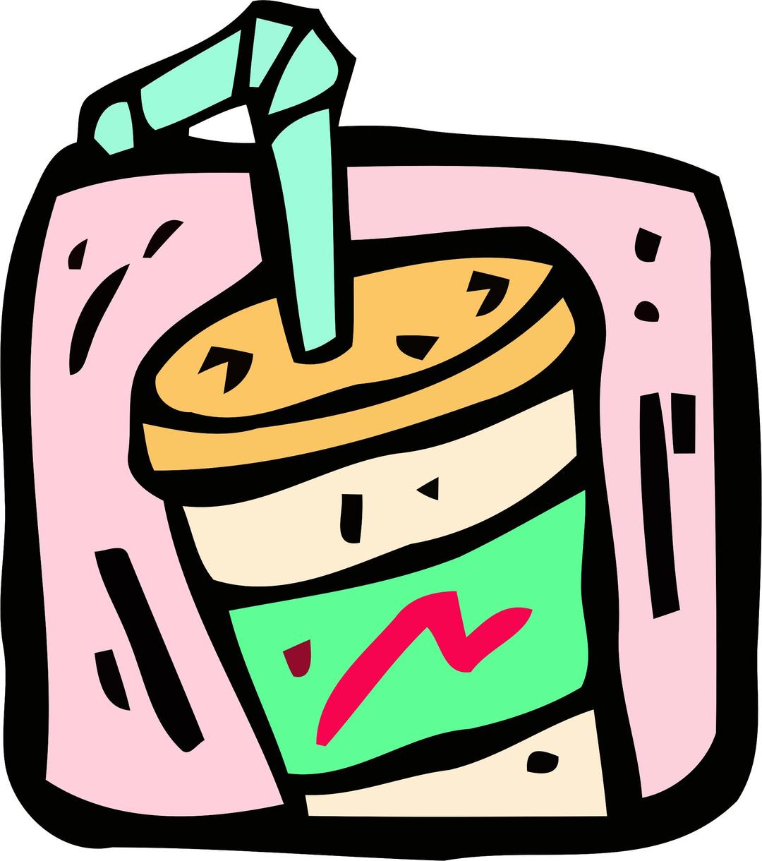 Food and drink icon - milkshake png transparent