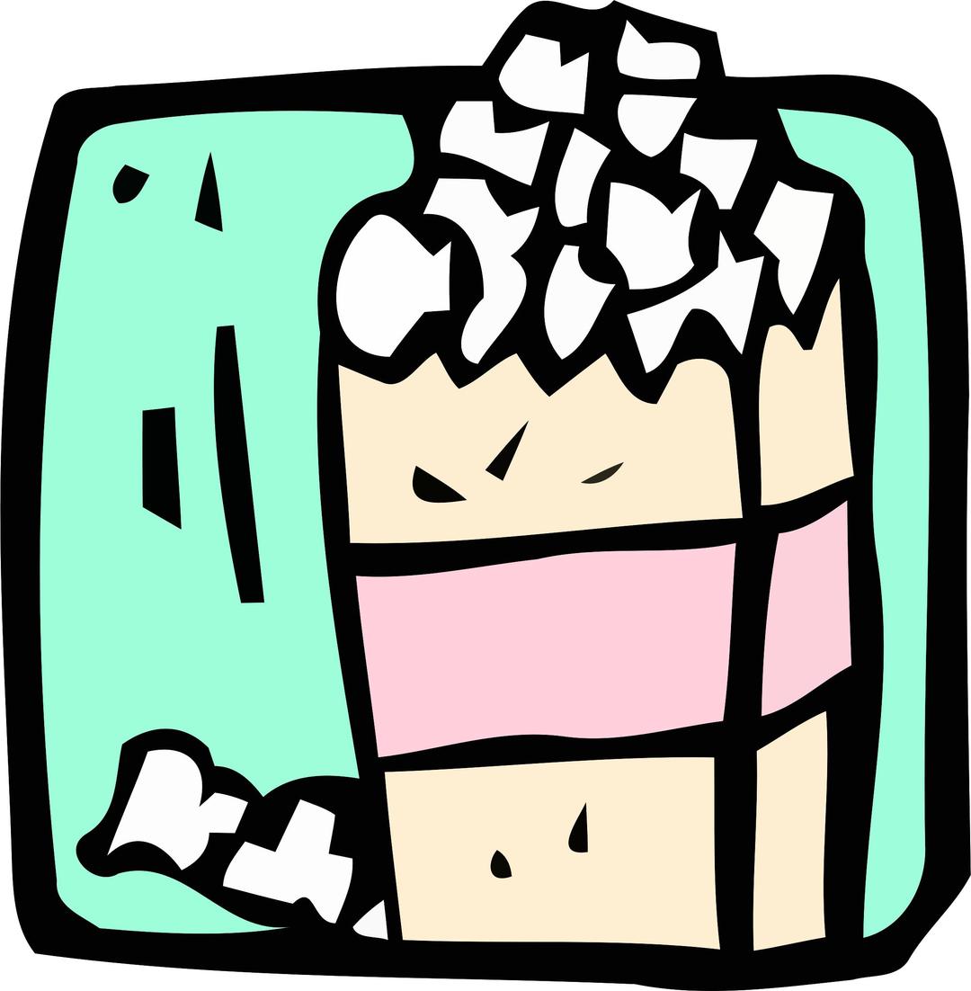 Food and drink icon - popcorn png transparent