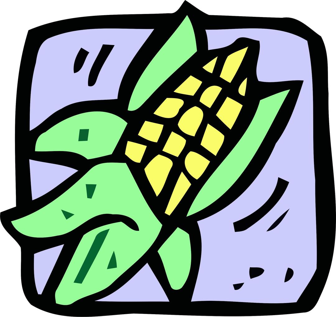 Food and drink icon - sweetcorn png transparent