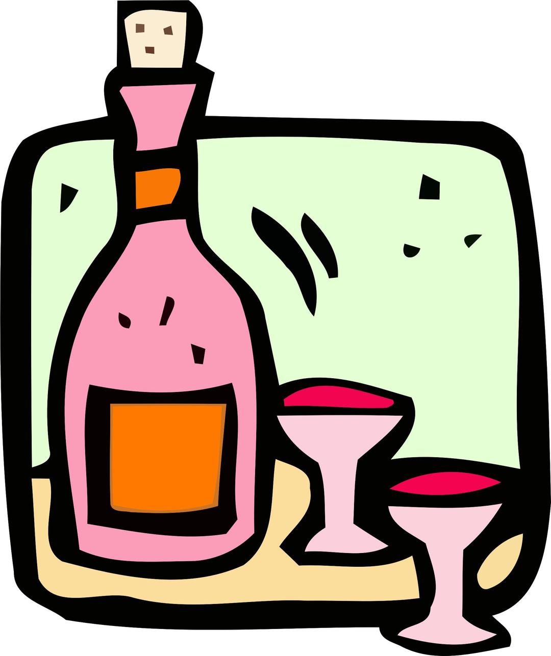 Food and drink icon - wine png transparent