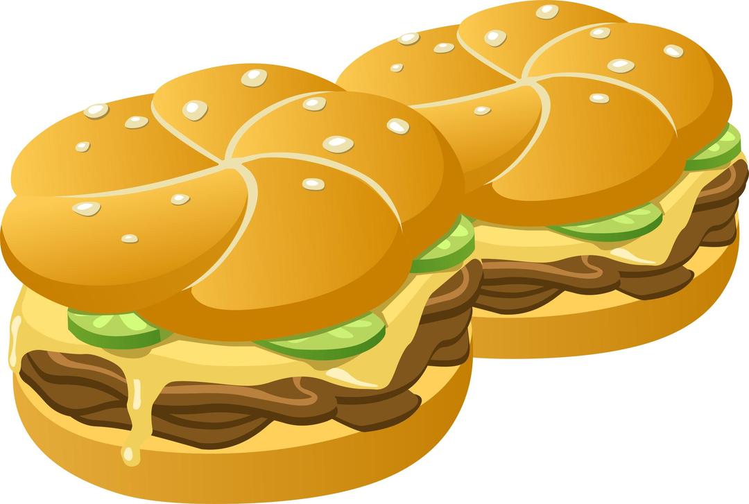 Food Deluxe Sammich png transparent