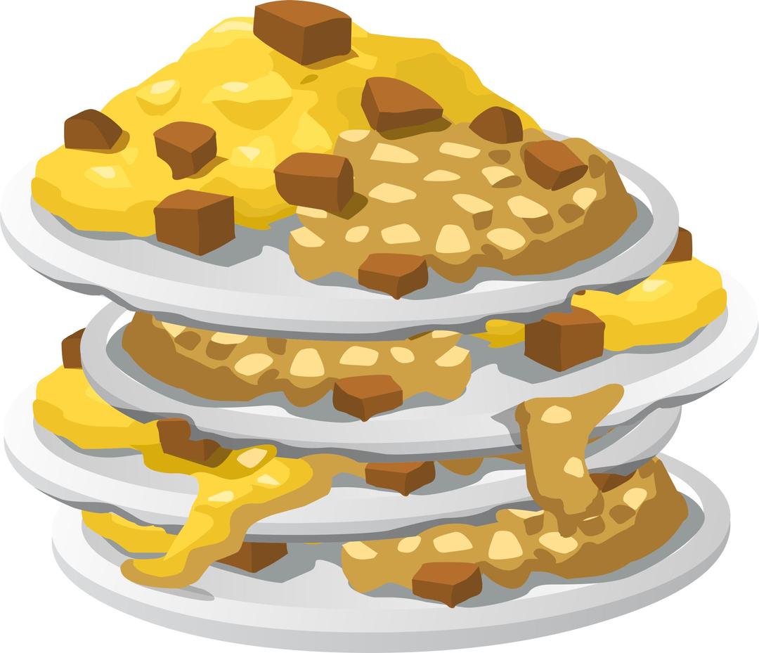 Food Messy Fry Up png transparent