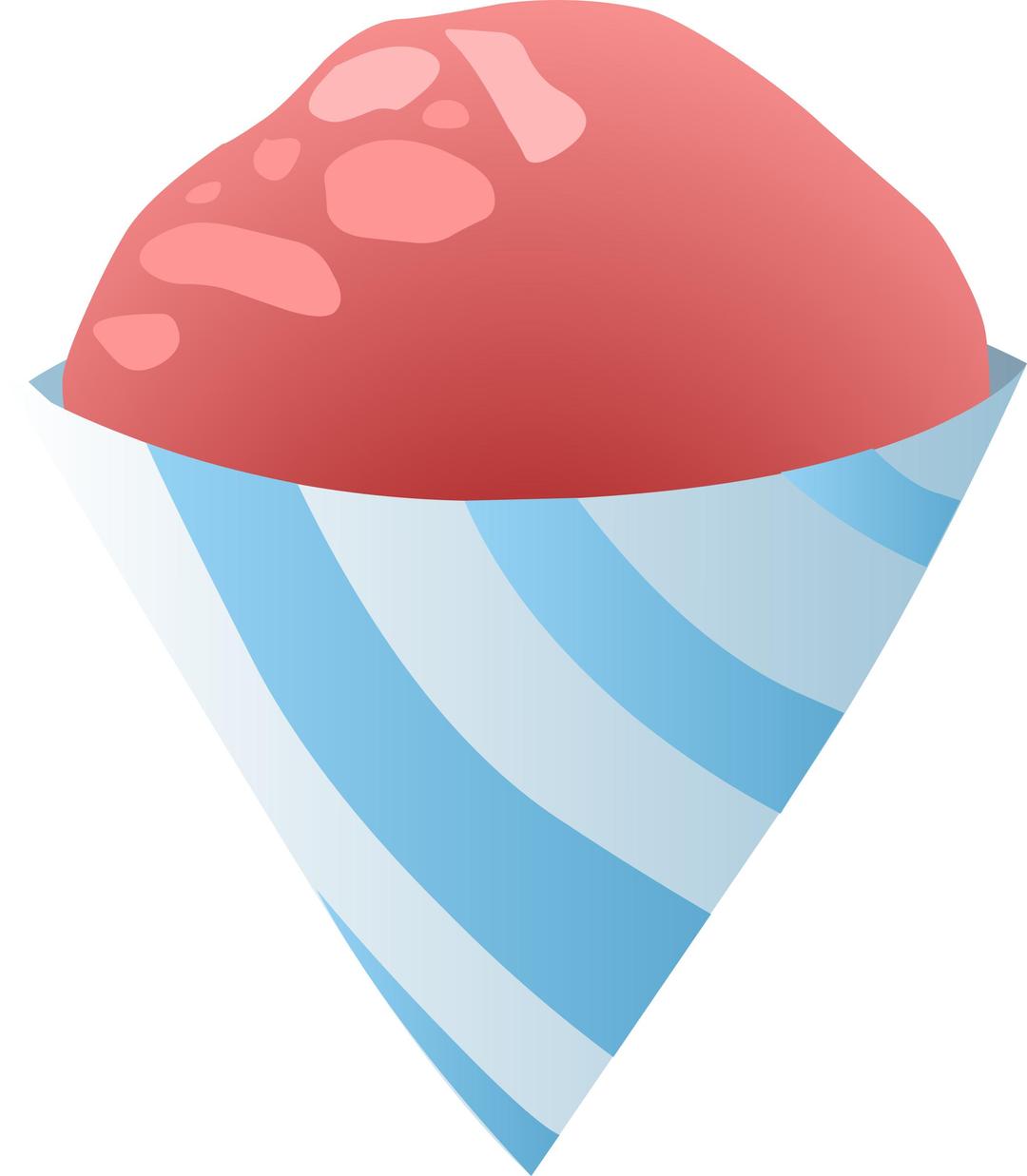Food Sno Cone Red png transparent