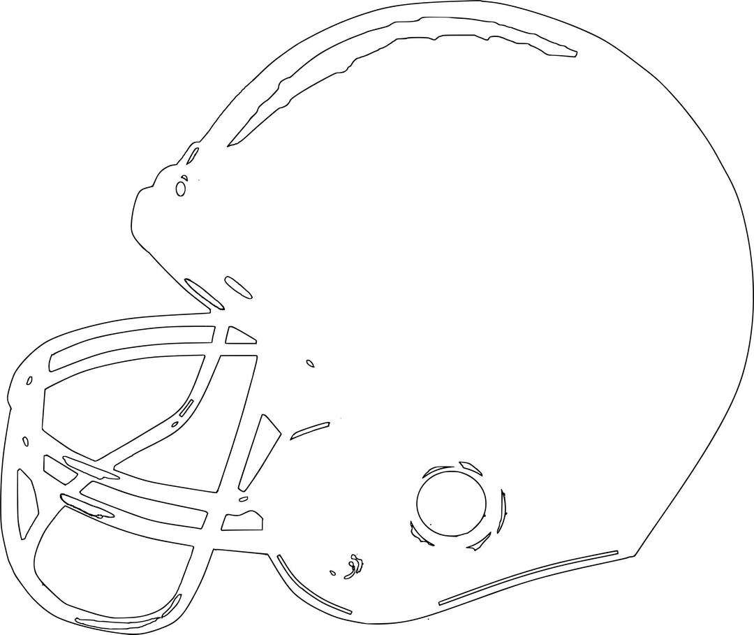 Football helmet 3 png transparent