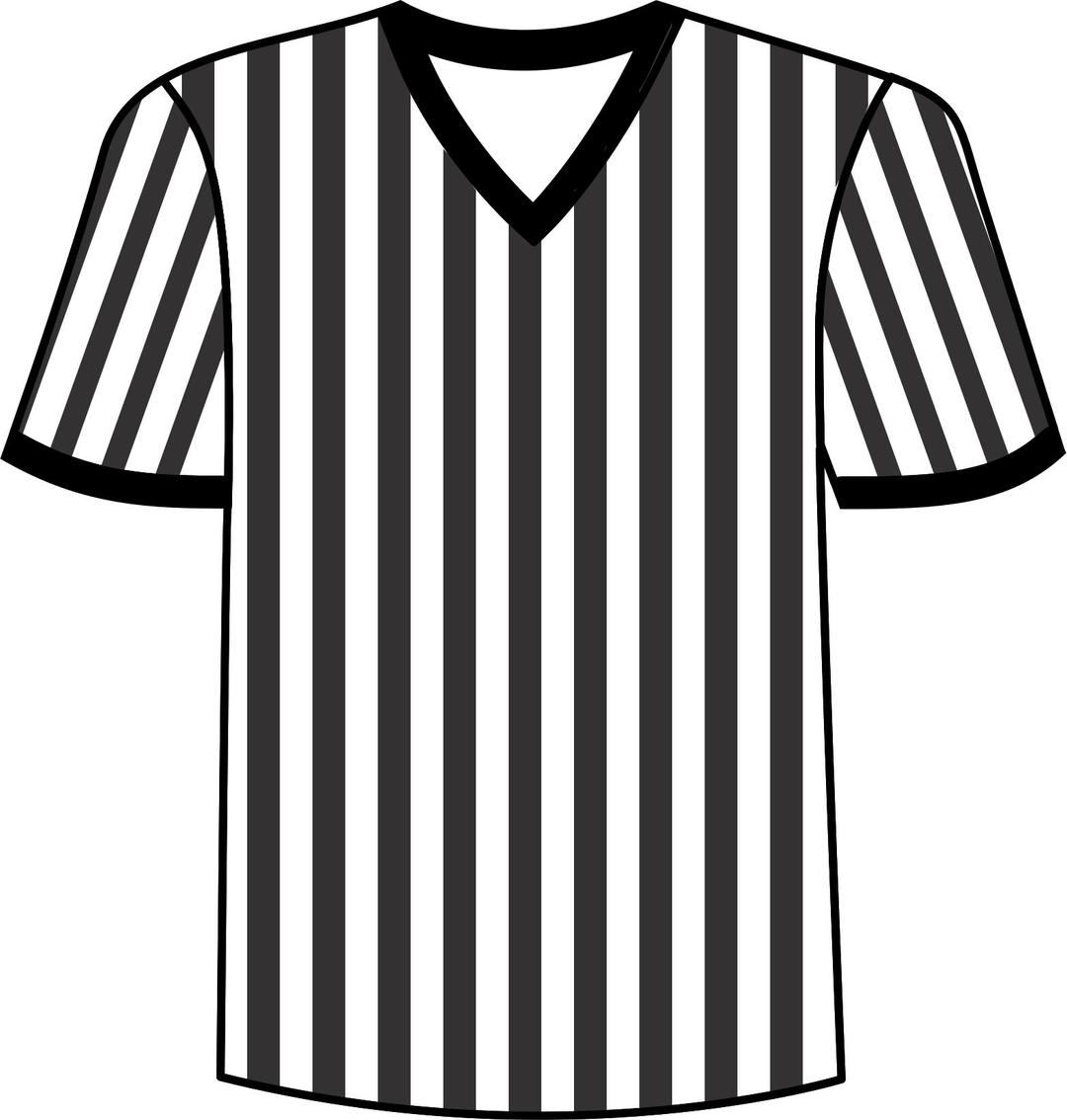 Football Referee Shirt png transparent