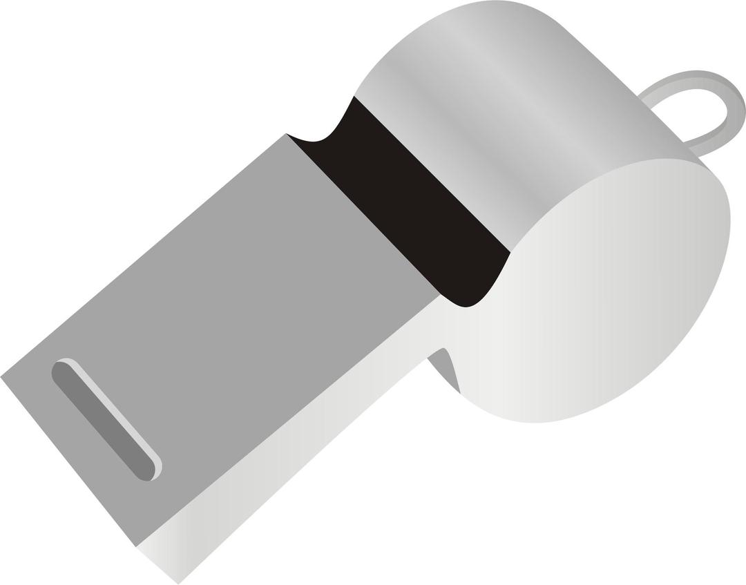 Football referee's whistle png transparent
