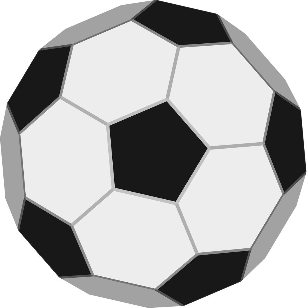 football simple png transparent