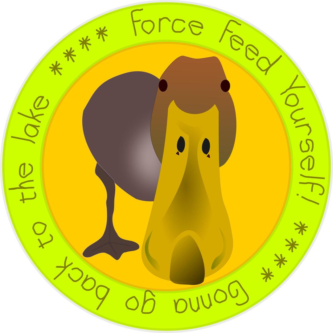 FORCE FEED YOURSELF -- Patch png transparent