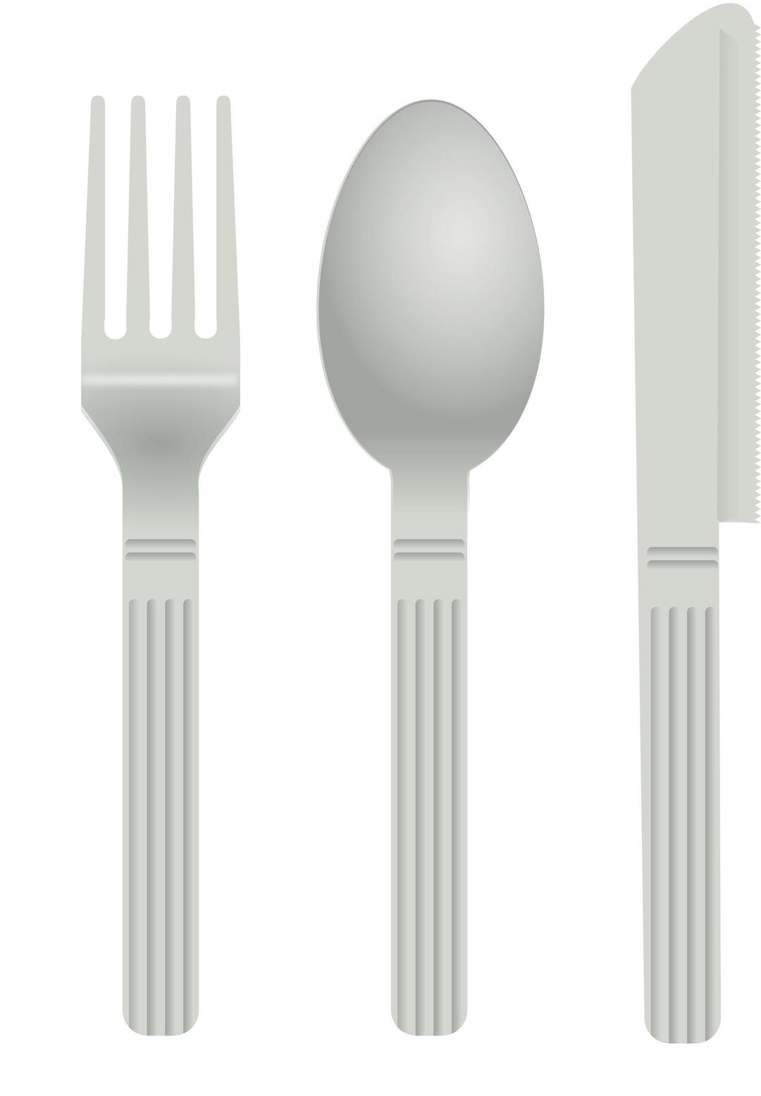 fork and spoon png transparent