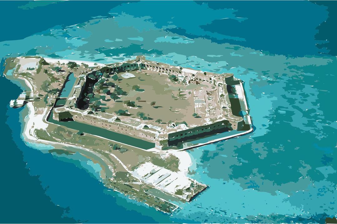 Fort-Jefferson Dry-Tortugas png transparent