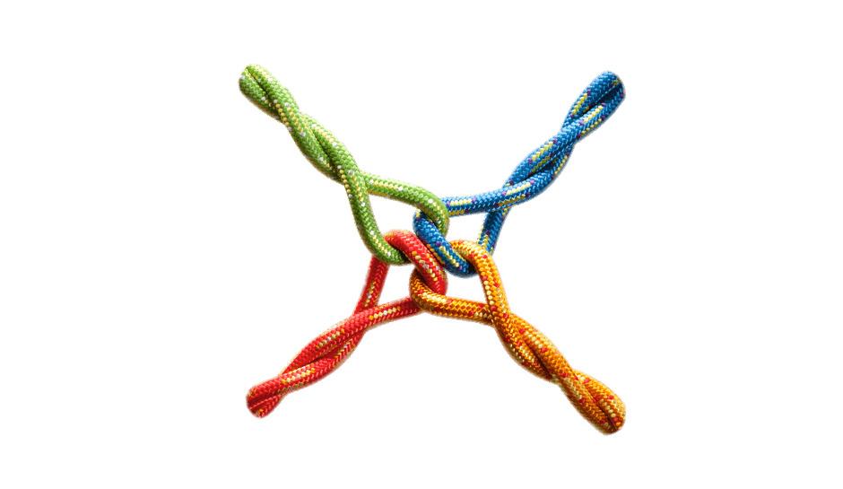 Four Knotted Ropes png transparent