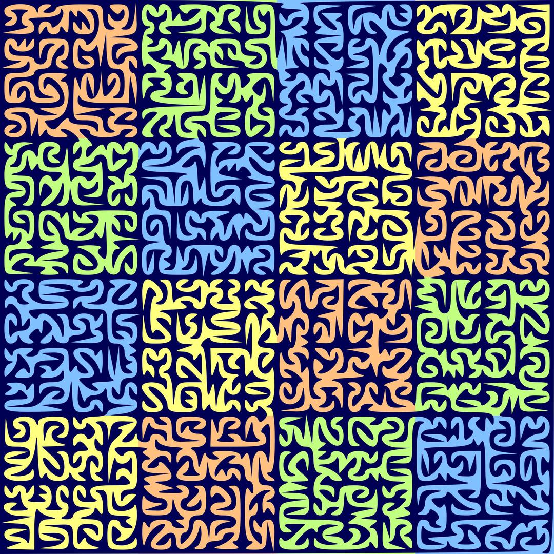 Fractal Maze Puzzle png transparent