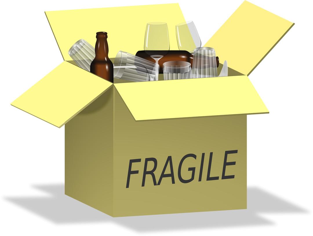 fragile, glass, box, dA«A¾tantys daiktai, stiklinÄ—s, taurÄ—s png transparent