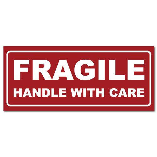 Fragile Handle With Care Sign png transparent