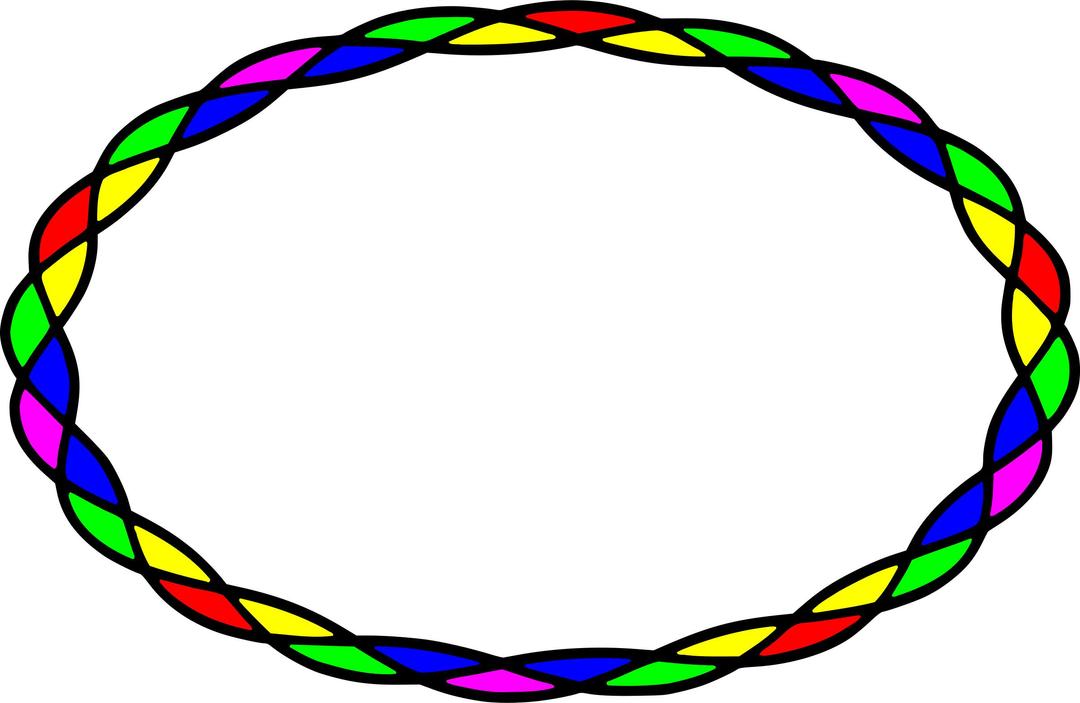 Frame (colourful) png transparent