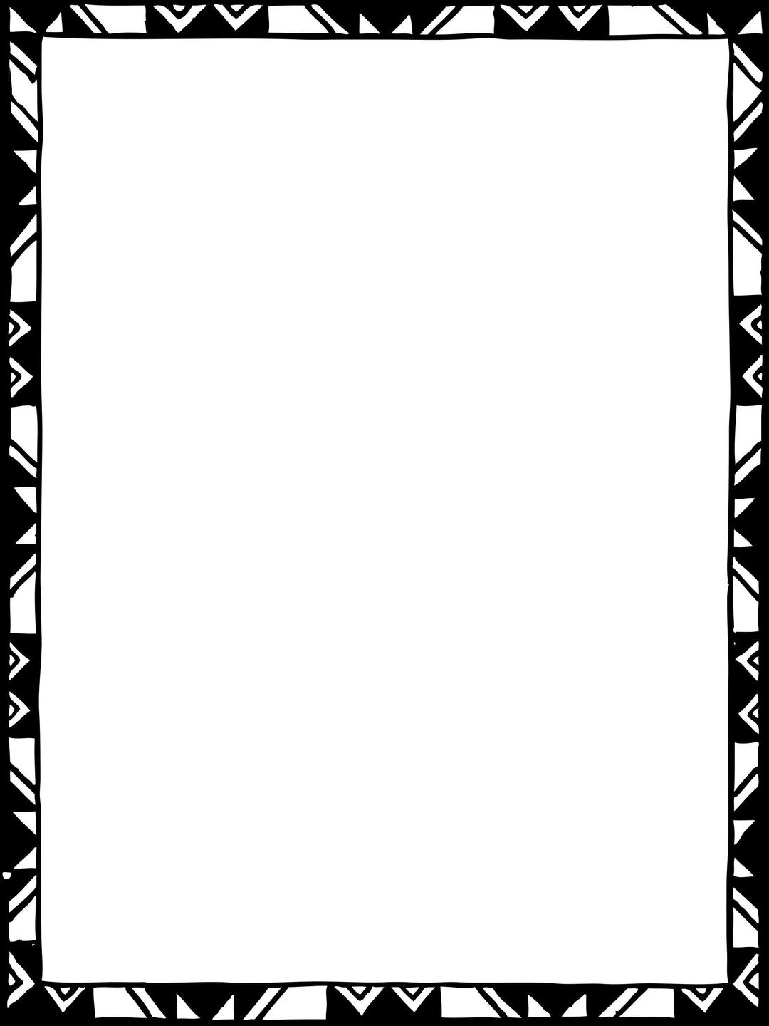 Frame, mono-colored, 3:4 png transparent