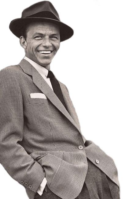 Frank Sinatra Leaning png transparent