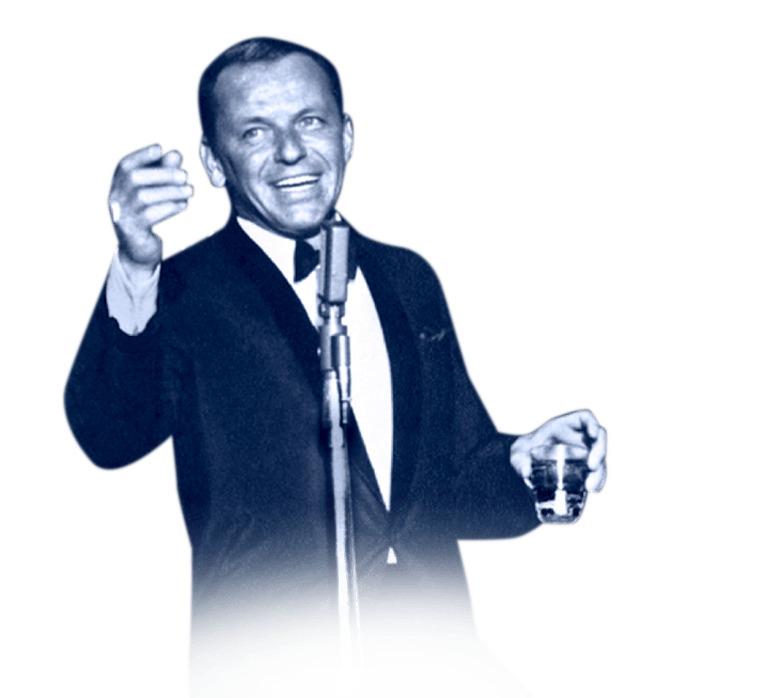 Frank Sinatra Singing png transparent