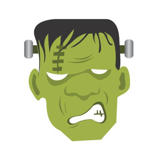 Frankenstein Mask png transparent