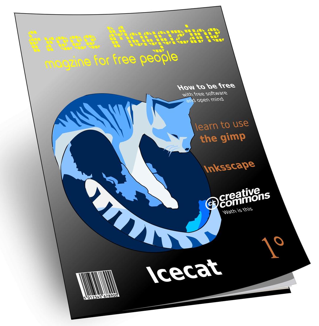 Free magazine 3d png transparent