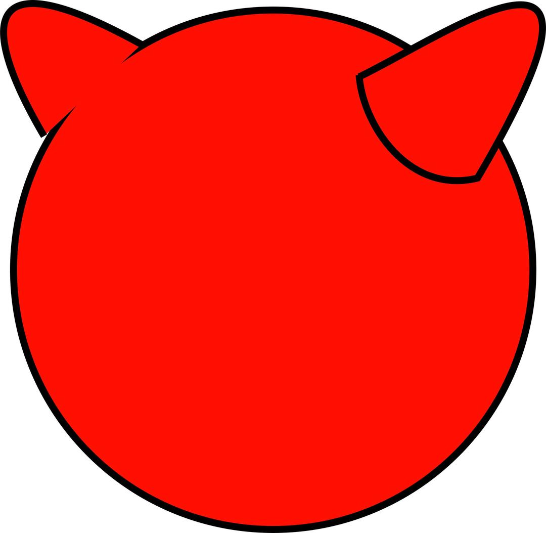 FreeBSD Demon Logo 2d png transparent