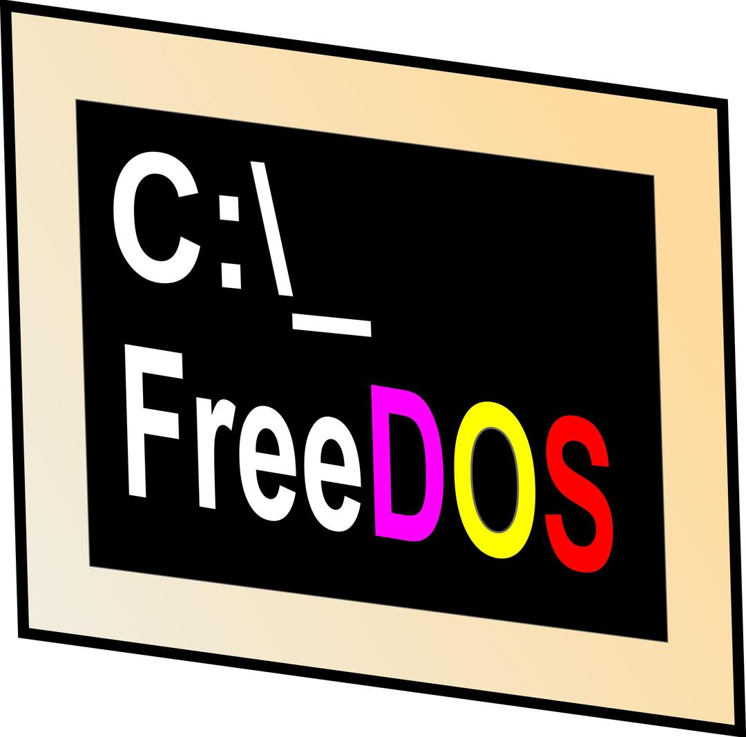 FreeDOS Icon png transparent
