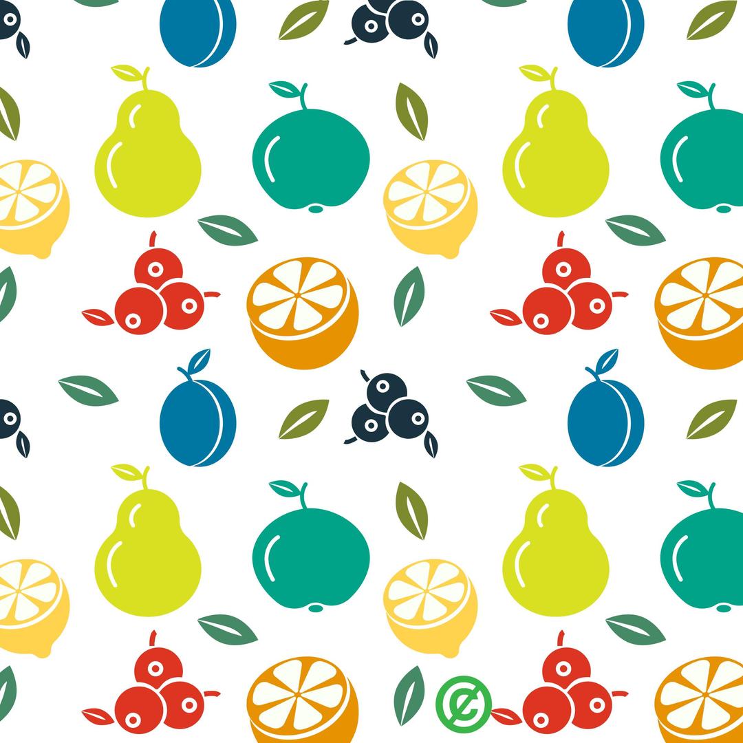 Fruit Pattern Background png transparent