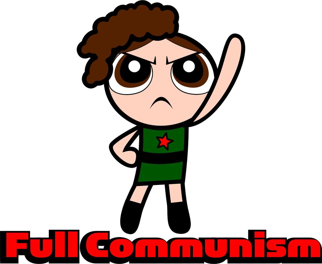 Full Communism girl png transparent