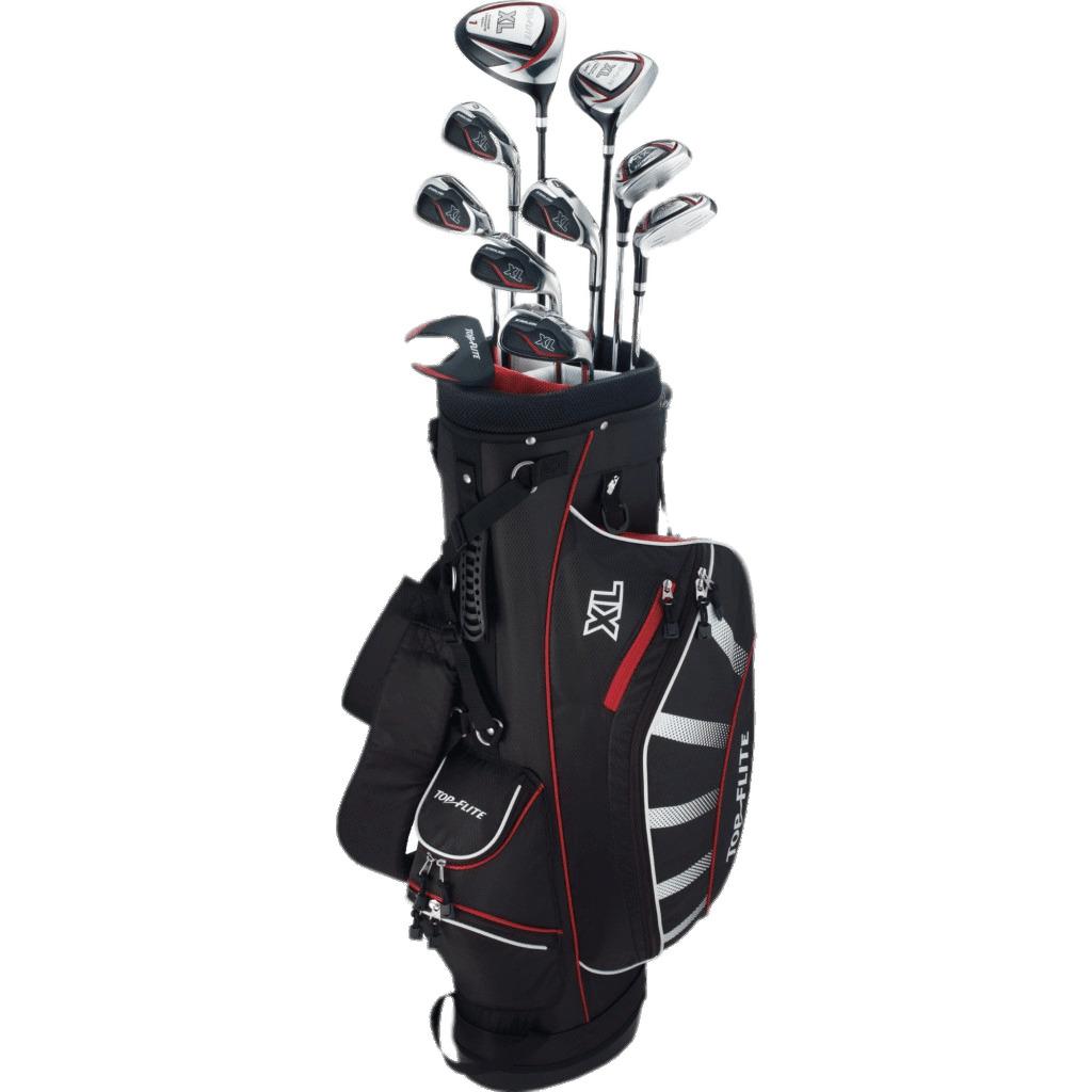 Full Set Of Golf Clubs In Bag png transparent